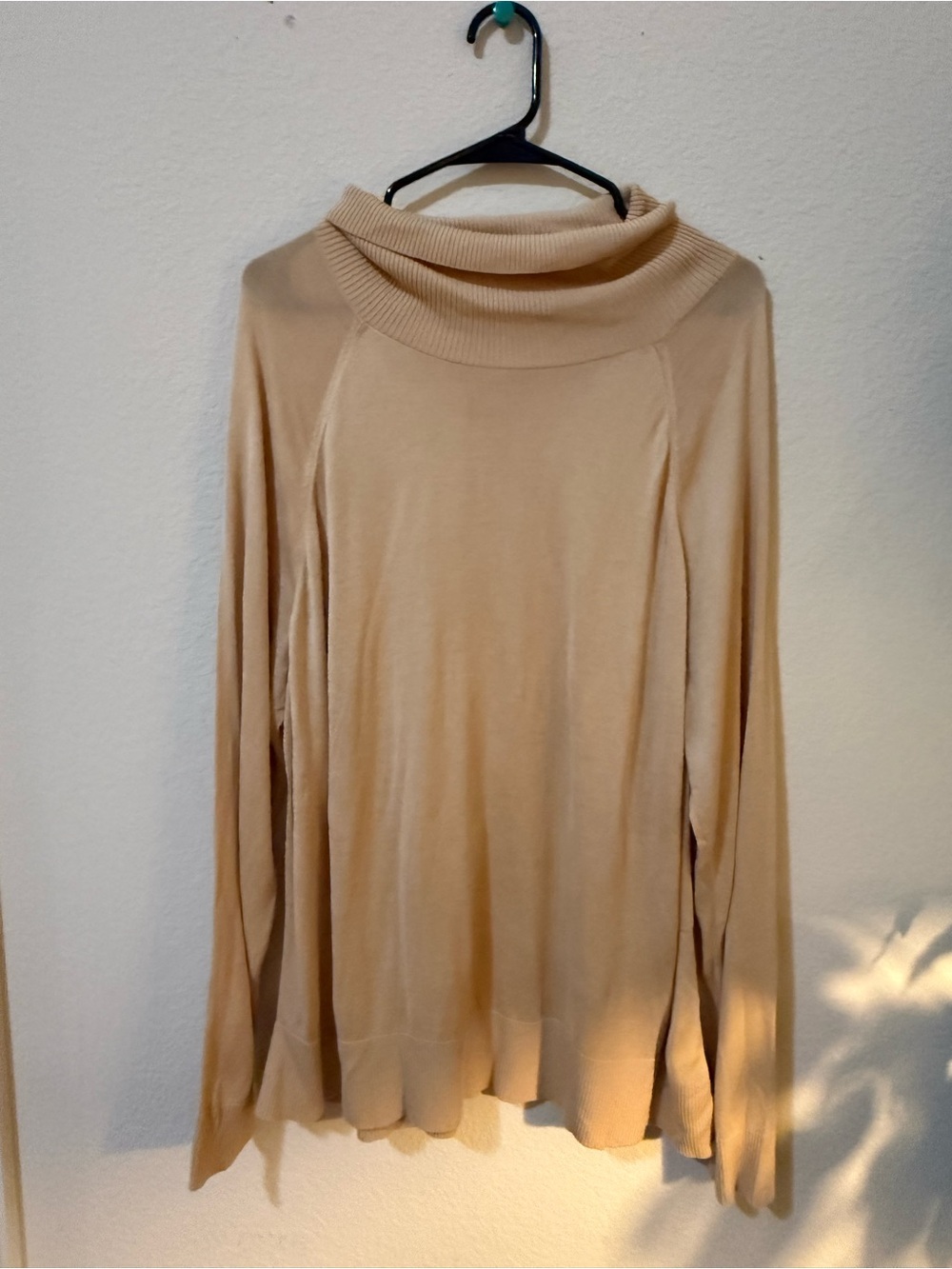 H&M Cream Cowl Neck Women's Sweater